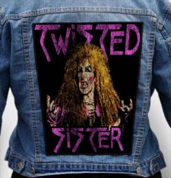 Twisted Sister 1 - Photo Quality Printed Back Patch