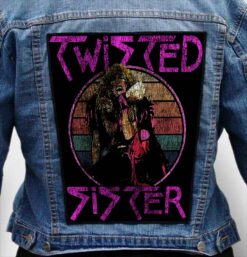 Twisted Sister 3 - Photo Quality Printed Back Patch