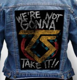Twisted Sister 5 - Photo Quality Printed Back Patch