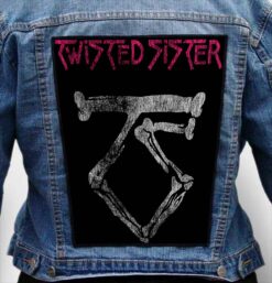 Twisted Sister 7 - Photo Quality Printed Back Patch