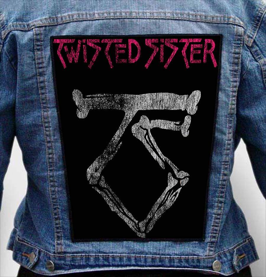 Twisted Sister 7 - Photo Quality Printed Back Patch