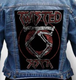 Twisted Sister 9 - Photo Quality Printed Back Patch
