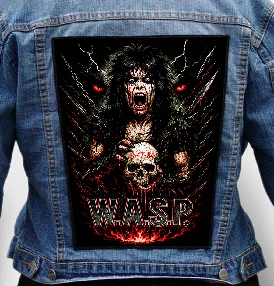 WASP 48 - Photo Quality Printed Back Patch