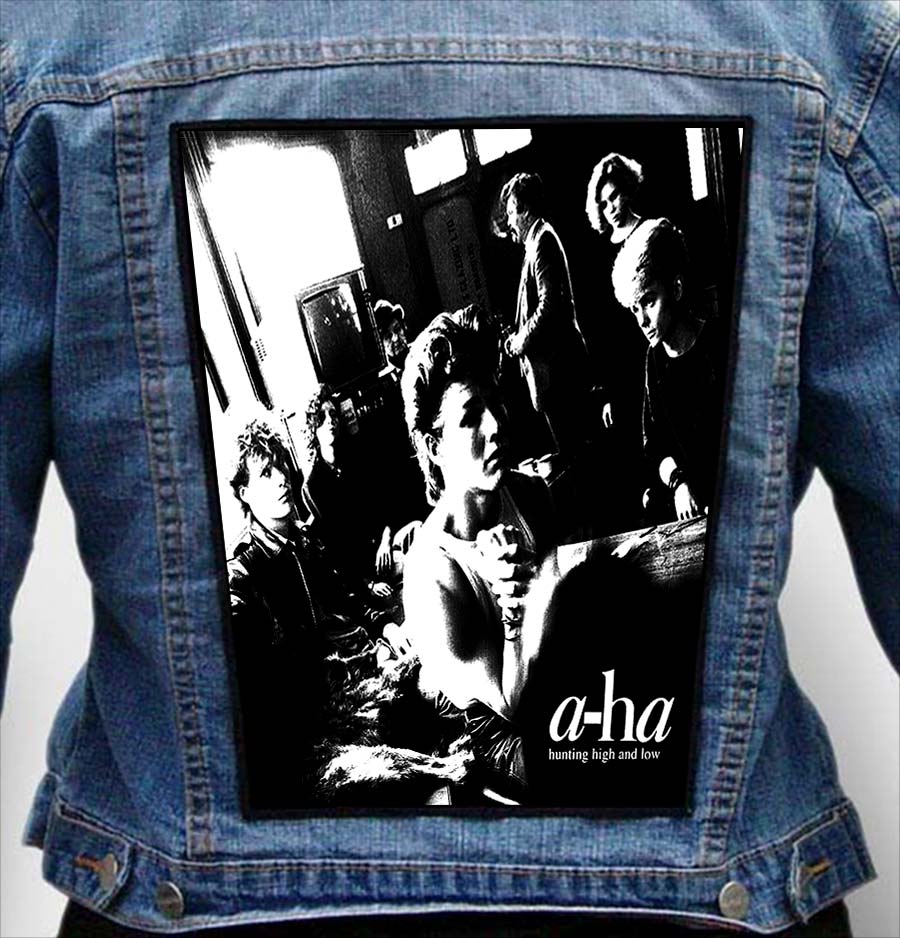 a ha 2 - Photo Quality Printed Back Patch