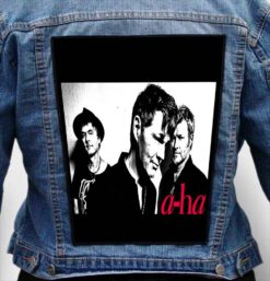 a ha 3 - Photo Quality Printed Back Patch