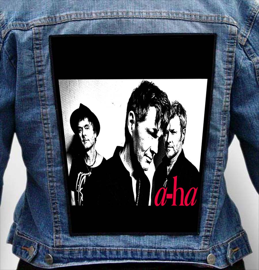 a ha 3 - Photo Quality Printed Back Patch