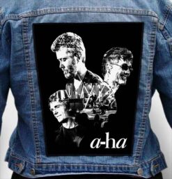 a ha 4 - Photo Quality Printed Back Patch