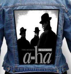 a ha 6 - Photo Quality Printed Back Patch