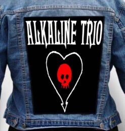 alkaline trio 1 - Photo Quality Printed Back Patch