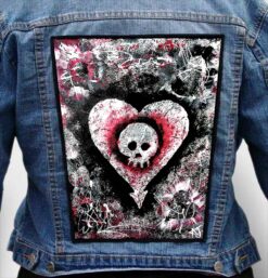 alkaline trio 10 - Photo Quality Printed Back Patch