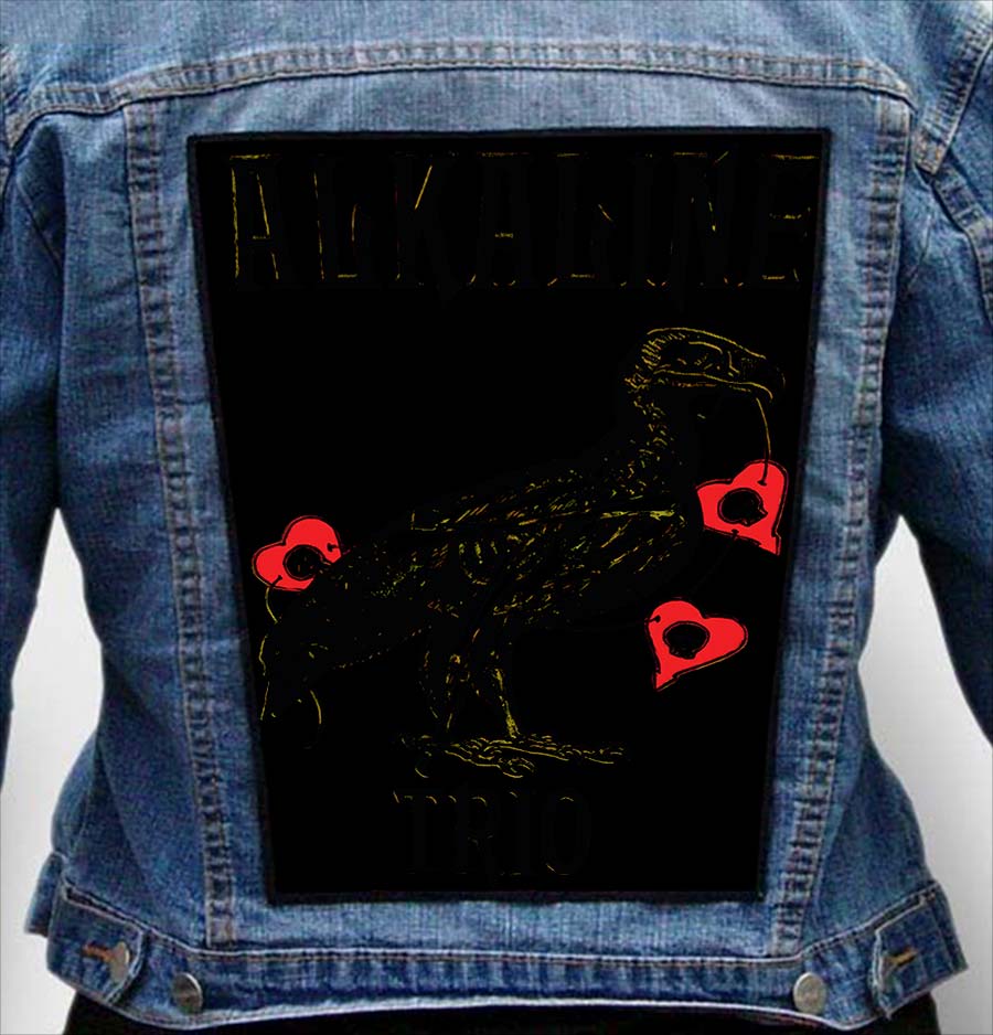 alkaline trio 13 - Photo Quality Printed Back Patch