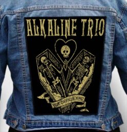 alkaline trio 2 - Photo Quality Printed Back Patch