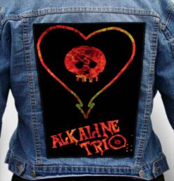 alkaline trio 3 - Photo Quality Printed Back Patch