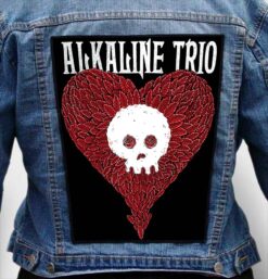 alkaline trio 6 - Photo Quality Printed Back Patch