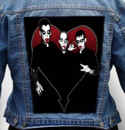 alkaline trio 7 - Photo Quality Printed Back Patch