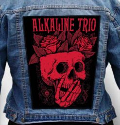 alkaline trio 8 - Photo Quality Printed Back Patch