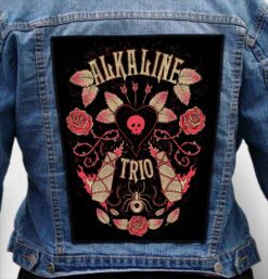 alkaline trio 9 - Photo Quality Printed Back Patch