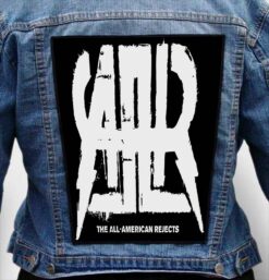 all american rejects 1 - Photo Quality Printed Back Patch