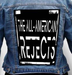 all american rejects 10 - Photo Quality Printed Back Patch
