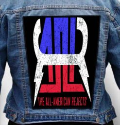 all american rejects 13 - Photo Quality Printed Back Patch