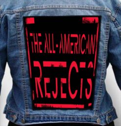 all american rejects 14 - Photo Quality Printed Back Patch
