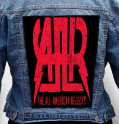 all american rejects 6 - Photo Quality Printed Back Patch