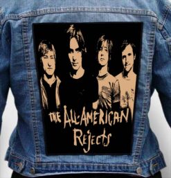 all american rejects 8 - Photo Quality Printed Back Patch