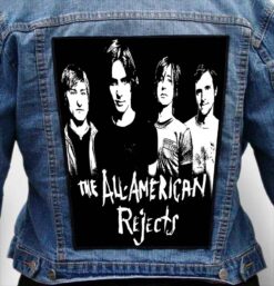 all american rejects 9 - Photo Quality Printed Back Patch