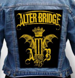 alter bridge 7 - Photo Quality Printed Back Patch