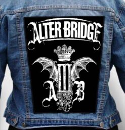 alter bridge 8 - Photo Quality Printed Back Patch