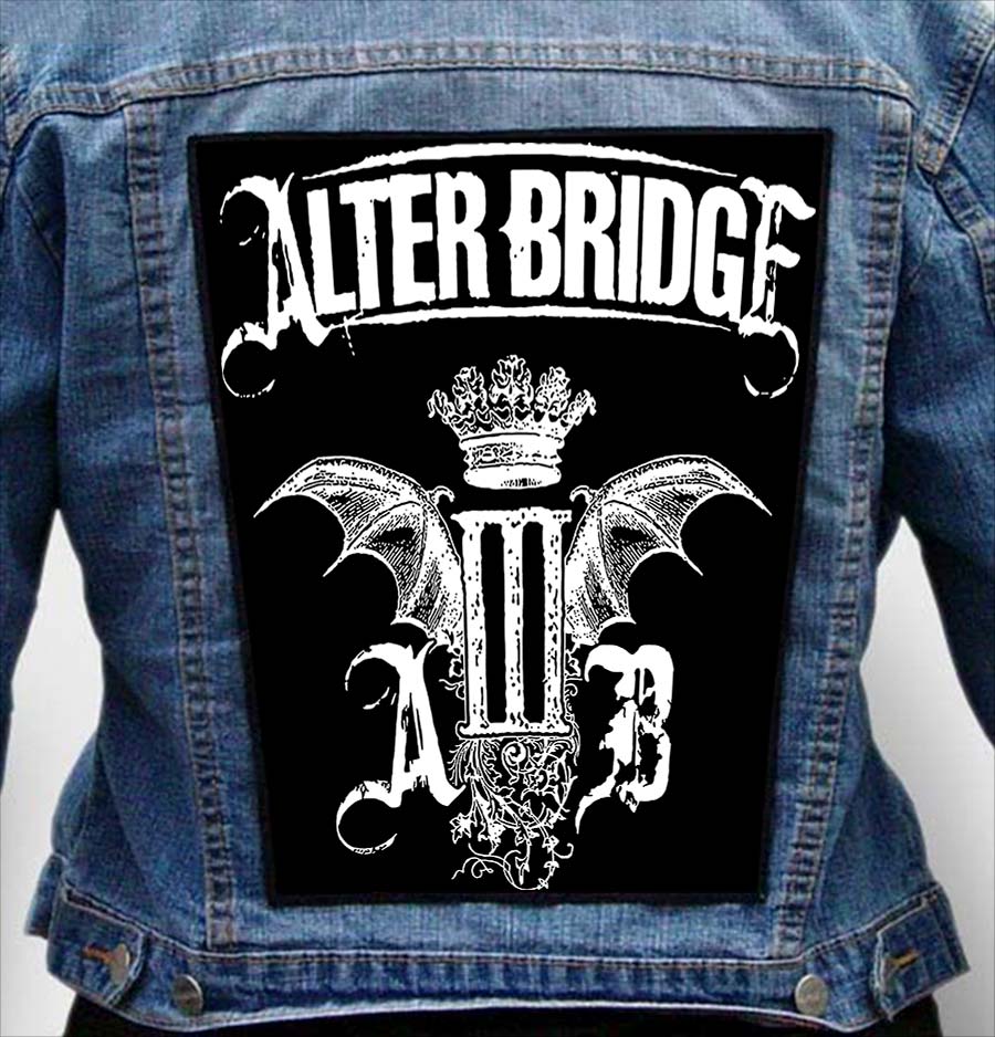 alter bridge 8 - Photo Quality Printed Back Patch