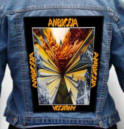 ambrosia band 1 - Photo Quality Printed Back Patch