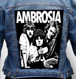 ambrosia band 2 - Photo Quality Printed Back Patch