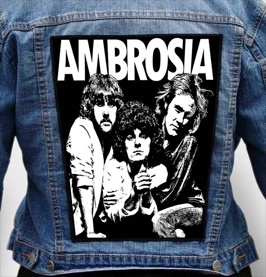 ambrosia band 2 - Photo Quality Printed Back Patch