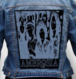ambrosia band 3 - Photo Quality Printed Back Patch