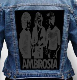 ambrosia band 4 - Photo Quality Printed Back Patch