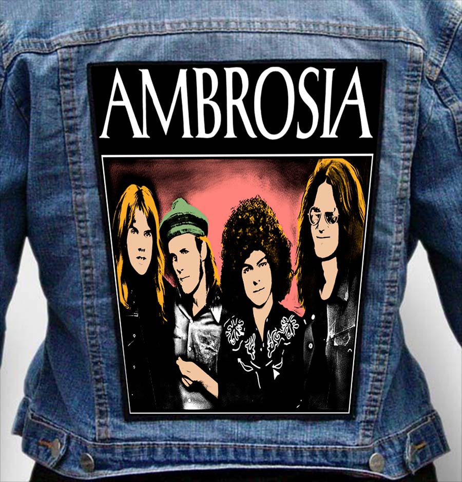 ambrosia band 5 - Photo Quality Printed Back Patch