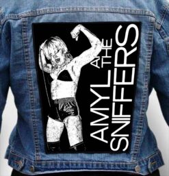 amyl and the sniffers 14 - Photo Quality Printed Back Patch