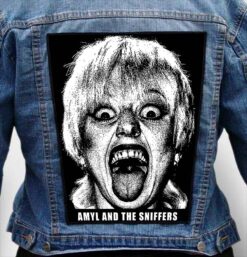 amyl and the sniffers 15 - Photo Quality Printed Back Patch