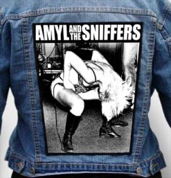 amyl and the sniffers 16 - Photo Quality Printed Back Patch