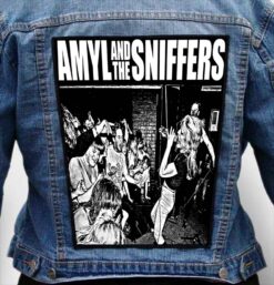 amyl and the sniffers 17 - Photo Quality Printed Back Patch