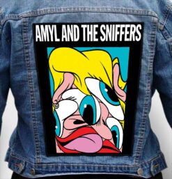 amyl and the sniffers 2 - Photo Quality Printed Back Patch