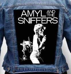 amyl and the sniffers 21 - Photo Quality Printed Back Patch