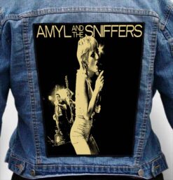 amyl and the sniffers 22 - Photo Quality Printed Back Patch