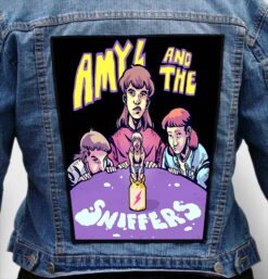 amyl and the sniffers 3 - Photo Quality Printed Back Patch