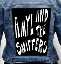 amyl and the sniffers 6 - Photo Quality Printed Back Patch