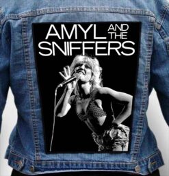amyl and the sniffers 8 - Photo Quality Printed Back Patch