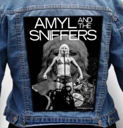 amyl and the sniffers 9 - Photo Quality Printed Back Patch