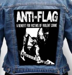 anti flag 4 - Photo Quality Printed Back Patch