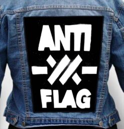 anti flag 7 - Photo Quality Printed Back Patch